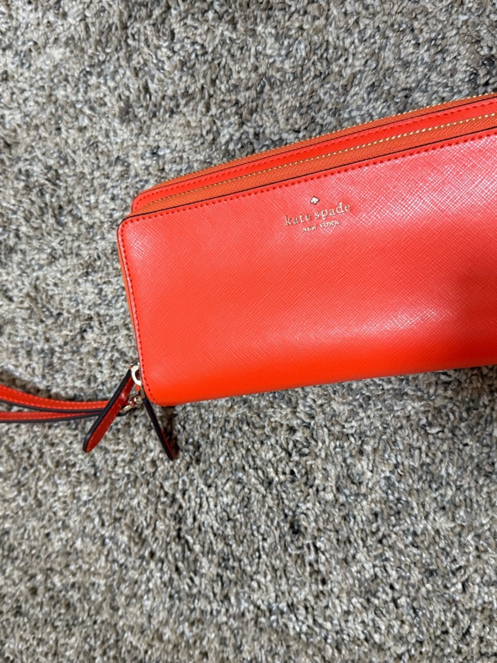 kate spade Leather Wristlet Clutch